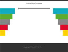 Tablet Screenshot of federacionviveros.es